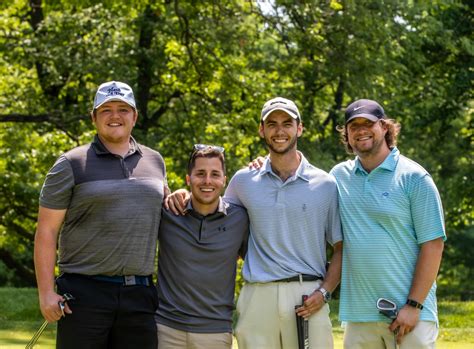 charity golf today.